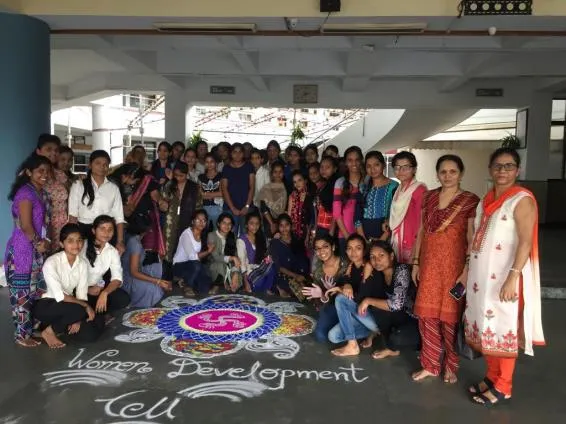 Rangoli making Team